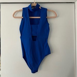 Zara blue bodysuit